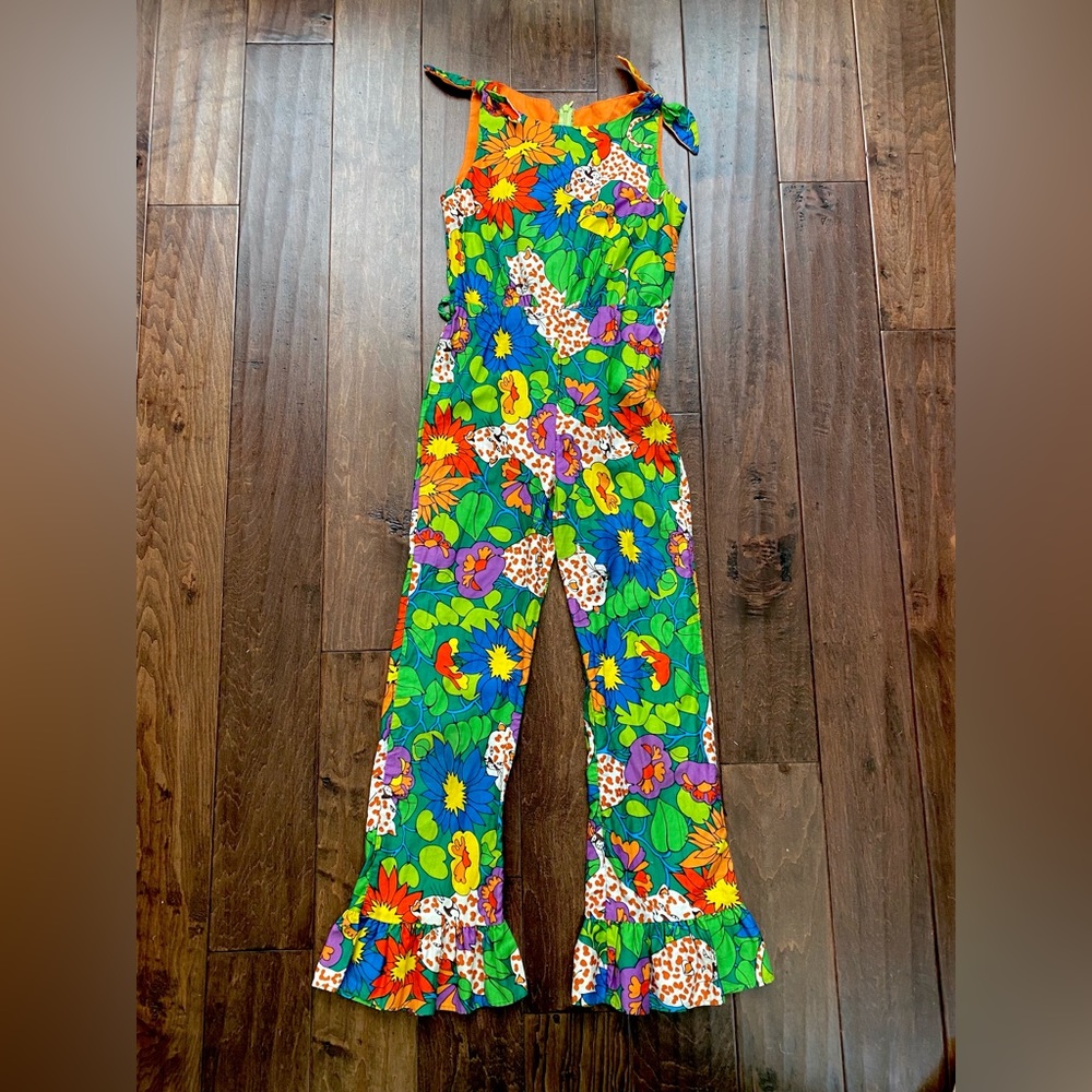 70s Vintage Jungle Jumpsuit